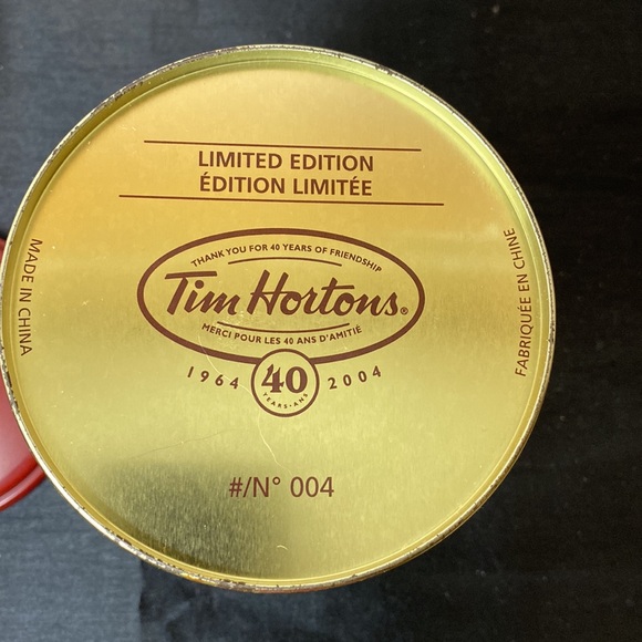 Tim Hortons 40 Anniversary Tin - Picture 8 of 8